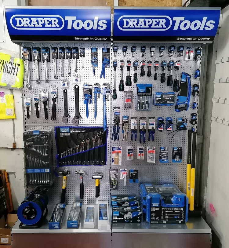 New range of Draper engineering tools supplied and installed at Penwith  Marine Services. - Customers SJ Andrew & Sons - Steel & Engineering  Supplies Cornwall UK