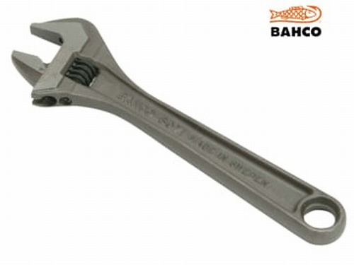 8070 Black Adjustable Wrench 150mm (6in)