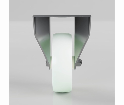 Nylon Plate Fixed Castor