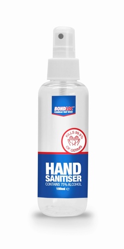 Bondloc 100ml Pump Hand Sanitiser