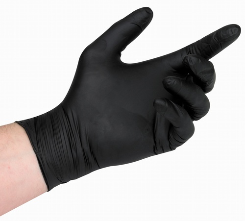 G900 Nitrile PF Black Gloves (Pack 100)